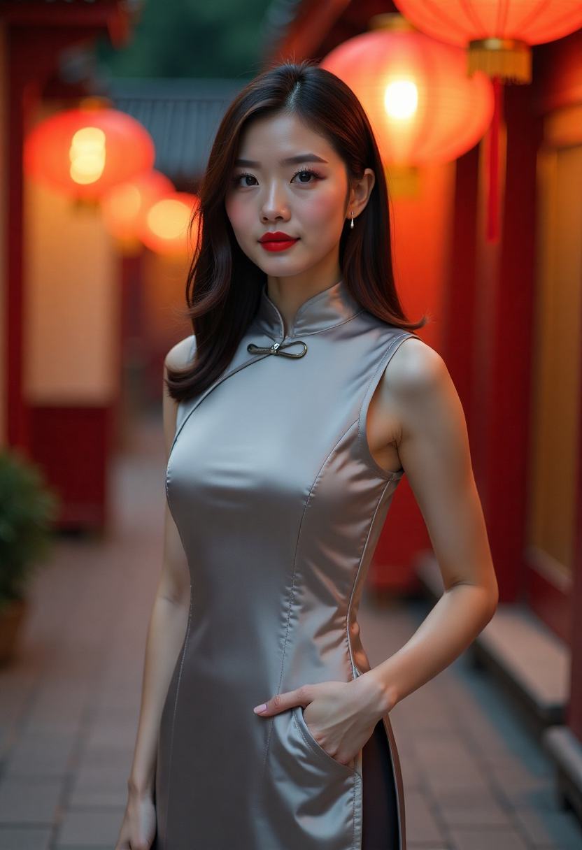 瑜伽教练带领晨间练习